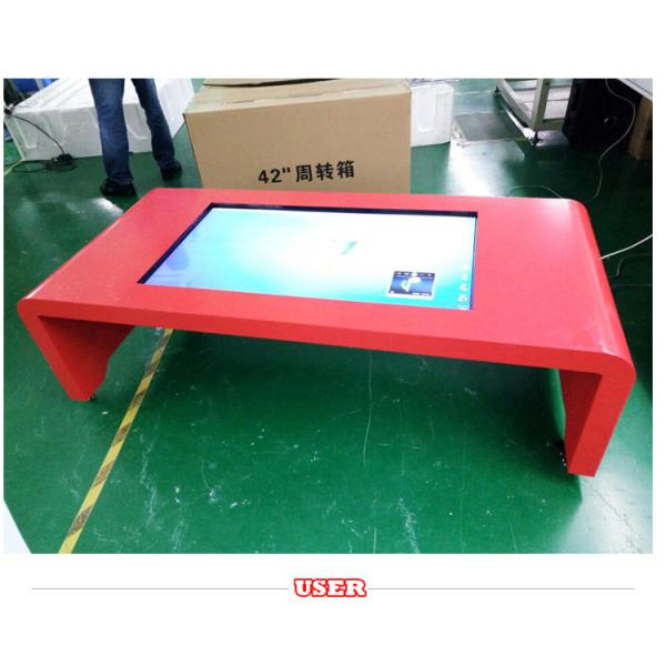Horizontal Interactive Multitouch Table Support High Resolution Videos