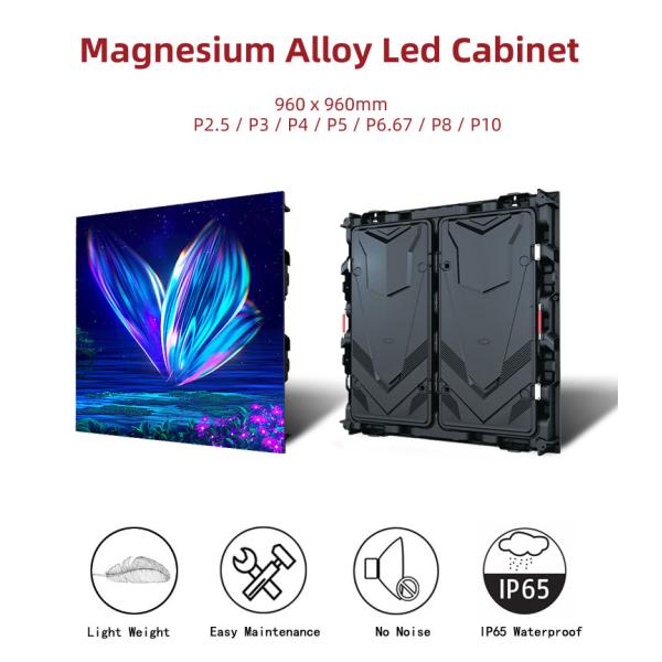 HD P4 SMD1921 Outdoor Led Display Screen Hire For Meeting Room Shopping