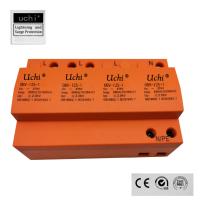 rail de 35mm DIN montant le dispositif de protecteur de montée subite 25kA avec le logement en plastique de PBT