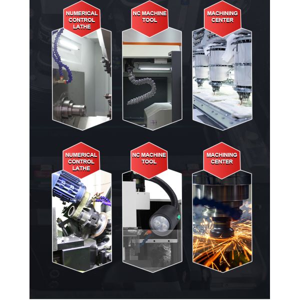 Lámpara para máquina CNC a prueba de aceite IP67, luz de trabajo LED para máquina CNC