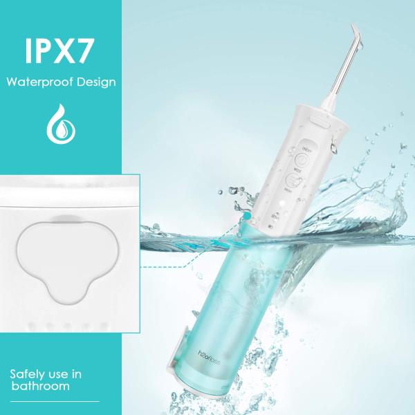 ABS Portable Dental Water Pick , Commercial Teeth Cleaner Water Jet