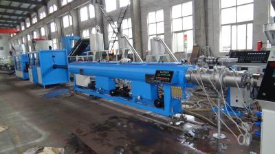 Single Screw Extrusion Elelctrical Wire Pp Pipe Extrusion Line 11-125KW Power