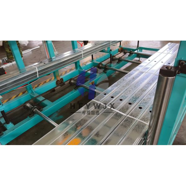 16 Forming Passes Light Steel Frame Roll Forming Machine PLC Control System