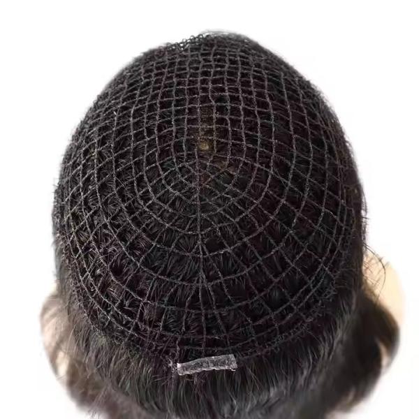 Hot Sale Brazilian Virgin Hair Topper Human Fish Net Women Topper Human Hair Toupee Raw Hair Topper for Women