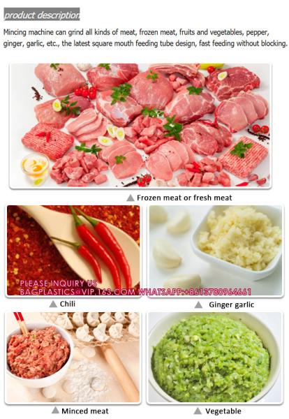 Stainless Steel Professional Industrial Meat Mincer With Best Quality And Best Quality