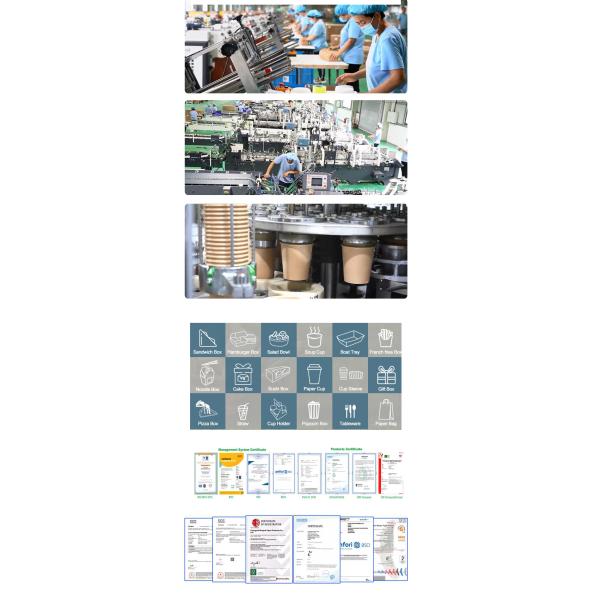 Square Personalized Custom Printed Greaseproof Paper TUV ISO