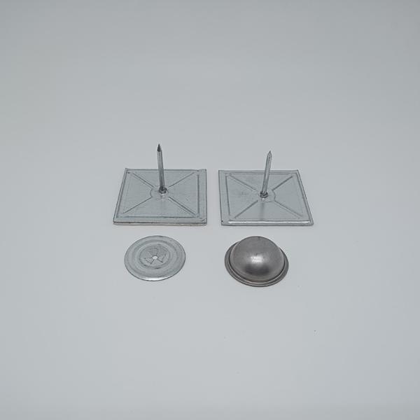 Ventilation Steel Self Adhesive Insulation Pins For Steel Building Insulation Stick Pins And Washers