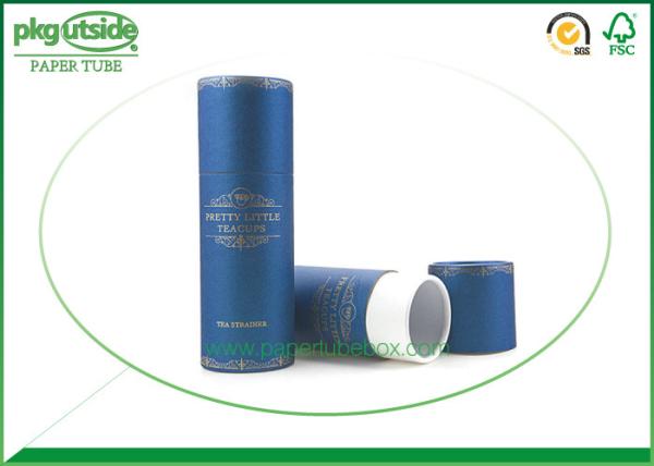 Durable  Eco Tube Packaging Handmade , Cylinder Cardboard Deodorant Tubes