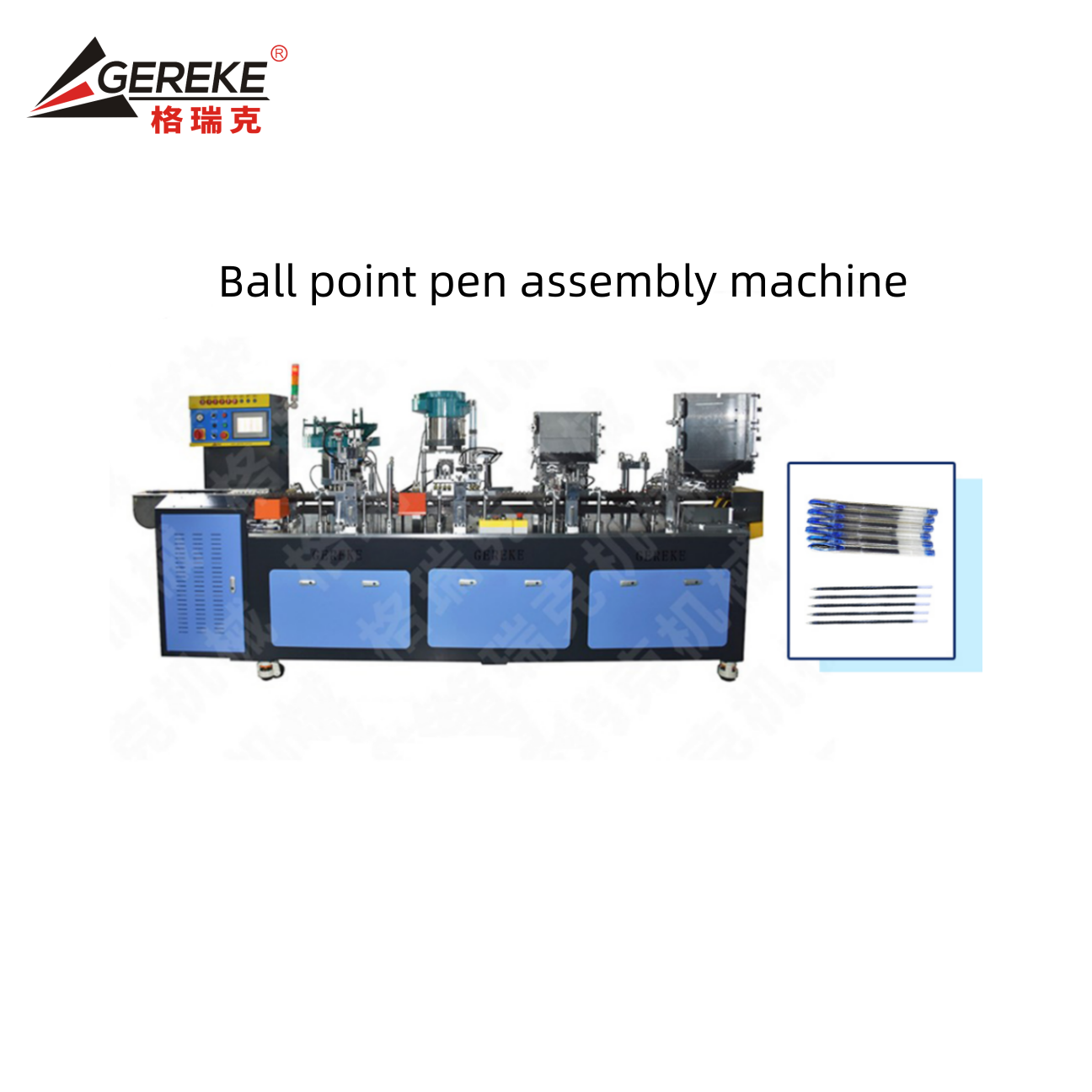 4 Parts Ball Point Pen Making Machine Automatic