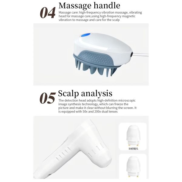 Professional Hydrafacial Machine 5 In 1 Scalp Care Machine With Hair Follicle Detection