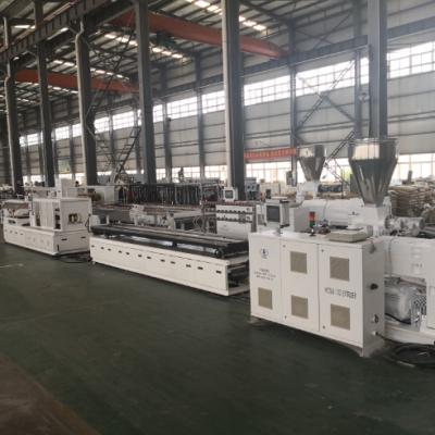Shenzhen HYPET One Step PE WPC Decking Making Extrusion Machine Line /WPC Co Extrusion Production Line Manufacturer