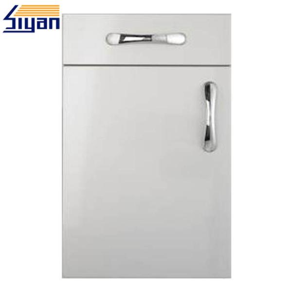 White Gloss Kitchen Cupboard Doors , Shaker Style Cabinet Doors