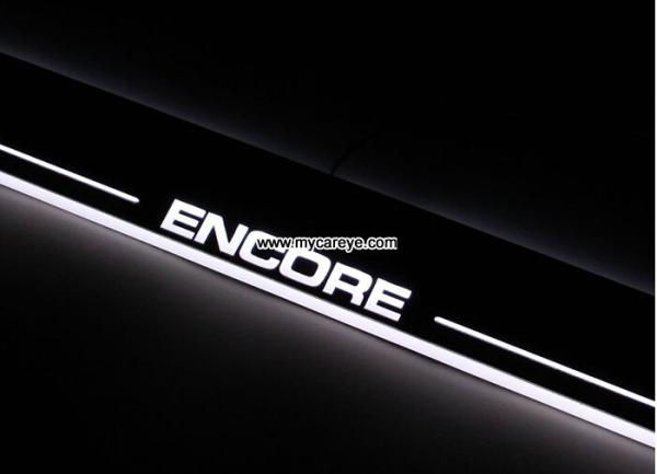 Buick Encore LED Scuff Plate And Light Bar Car Door safety lights for sale