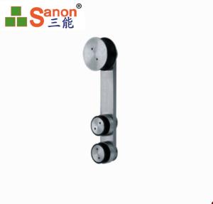 High Hardness SS Door Fittings Stain Brush Finish For Frameless Sliding Glass