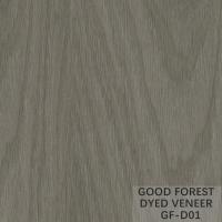 Grain Dyed Wood Veneer Natural American Oak Veneer Bleaching