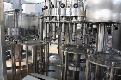 Can Sealing Hot Fill Bottling Equipment 40 Rinsing Heads 12 Mouths Warranty