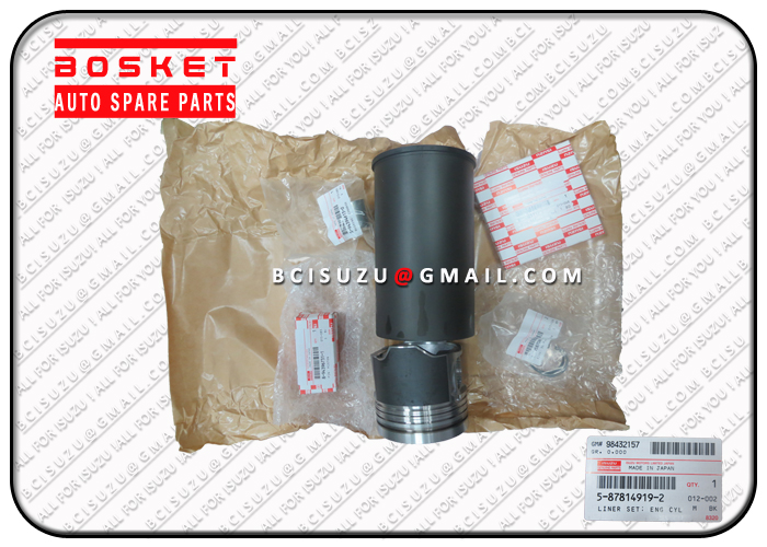 Двигатель Cyliner 5878149190 5-87814919-0 вкладыша частей NPR70 4HE1 Isuzu NPR двигателя дизеля установленный