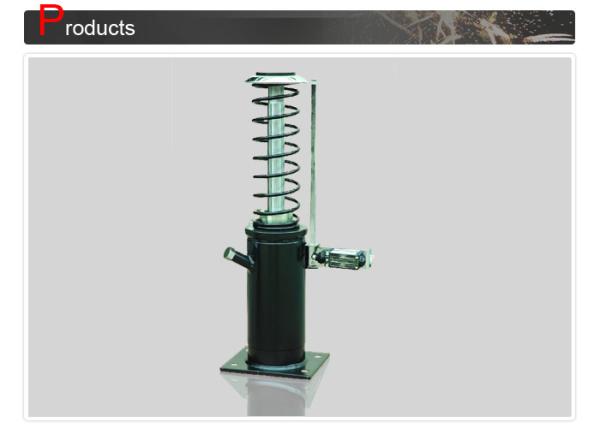 Loading 600 ~ 3000kg Stable Oil Buffer for Elevator Safety Components / Accessories