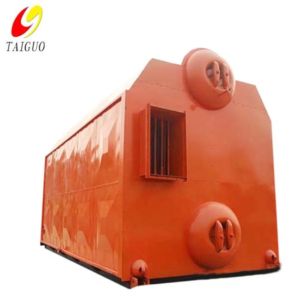Caldeira de Vapor Industrial a Gás de Cilindro Duplo Caldeira Tubular de Água Horizontal