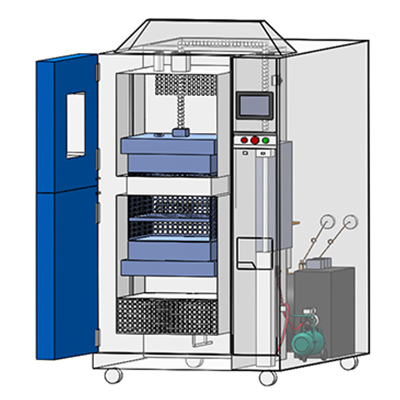 High Low Temperature Thermal Shock Tester Air Cool Type