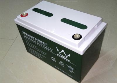 O profissional selou 100 Ah baterias 48V/12V acidificadas ao chumbo para o inversor/UPS 6FM100