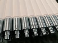 rouleaux en céramique de quartz de silice fondu pour fours de trempage en verre
