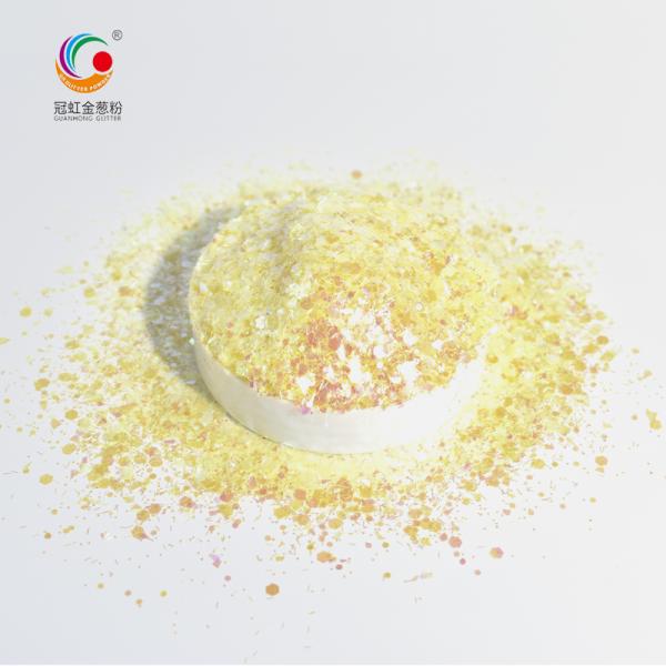 Chunky Iridescence Rainbow Loose Cosmetic Glitter Star Heart Shaped