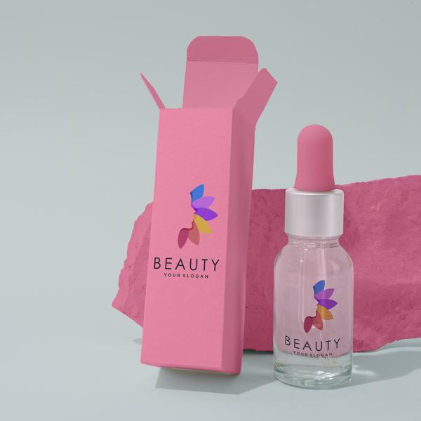 CMYK Pantone Color Cartón de papel Kraft personalizado para maquillaje y envases para el cuidado de la piel