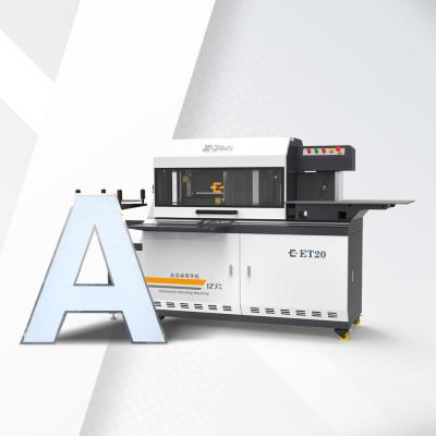 EJON ET20 Multifunção Trimcap Strip Custom Iron Sign Bender Machine para 3D SS Letter
