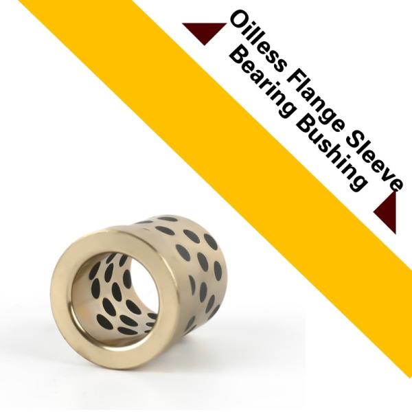 Flange Oilless Sleeve Bushing Graphite Die Bearings