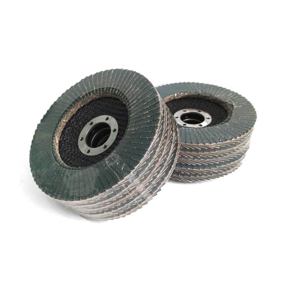 4.5 Inch Zirconia Abrasive Flap Disc Sanding Wheel For Marble Stainless Steel Drill