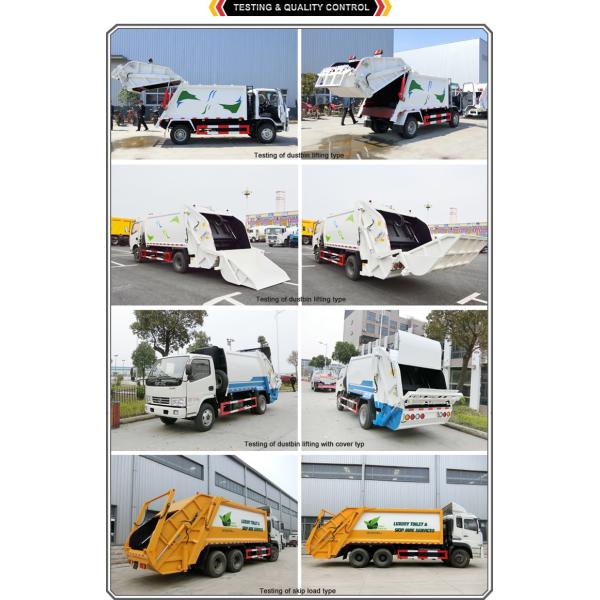 China made Garbage Container Hook Lift Truck for sale in 2016