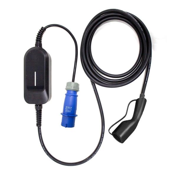 EVCOME Portable Electric Car Charger (220V 7KW MAX 32A Ajutable ) 5M Or Customized Cable With OEM ODM