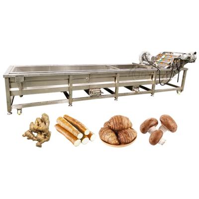 9.4kw Máquina de lavar para linha de produção de vegetais congelados comerciais e industriais