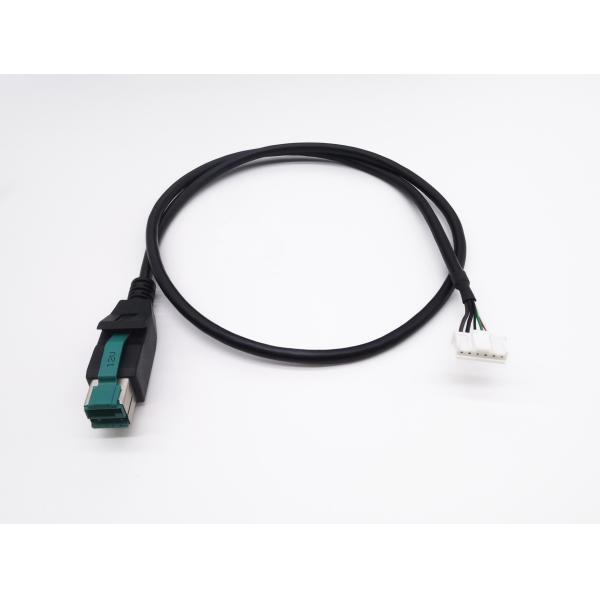 Принтер POS-оборудования 12V 24V питается USB мужской JST разъединитель