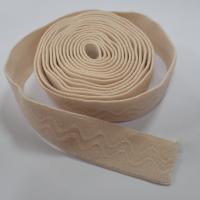 El silicón elástico de encargo de nylon de la correa imprimió a Logo For Underwear grabado en relieve