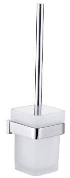 Wall Mount Stainless Steel Toilet Brush Holder Set For Bathroom Toilet Cleaning