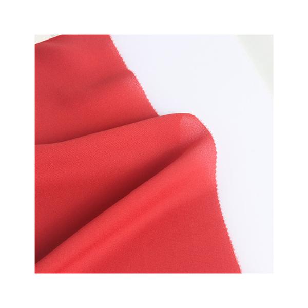 GRS factory  RECYCLED CHIFFON 75D VELOCITY 100% polyester recycled fabric