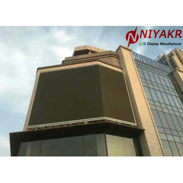 HD Outdoor Advertising Display Screens Outdoor LED Video Wall 96X96 Dots