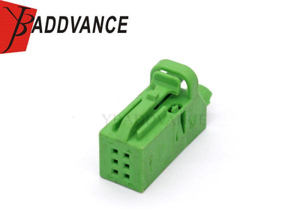 Cor verde masculina de envio rápida 6 Pin Connector Cover de TE Connectivity ampère 0-1534121-7