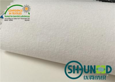Revestimento liso branco entrelinhando kejme'noykejme da camisa da escova do algodão do Weave liso