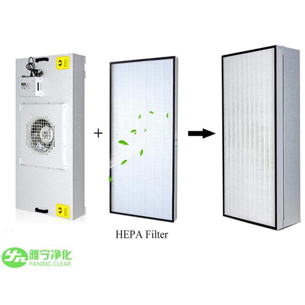 Нестандартная конструкция воздушного фильтра чистой комнаты 0,3 микронов глубоко плиссирует Hepa H13 H14 Ulpa U15