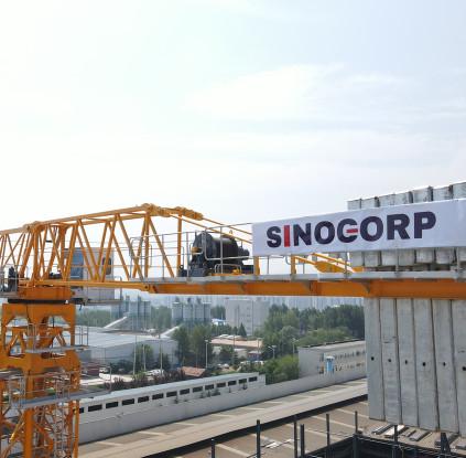 Sinocorp Topless Tower Crane QTP6015-8: Crane seguro, confiável e econômico