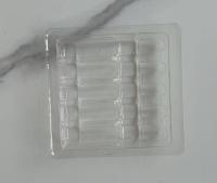 Plateau d' ampoule en plastique transparent écologique Plateau d' échantillon médical de 10 ml