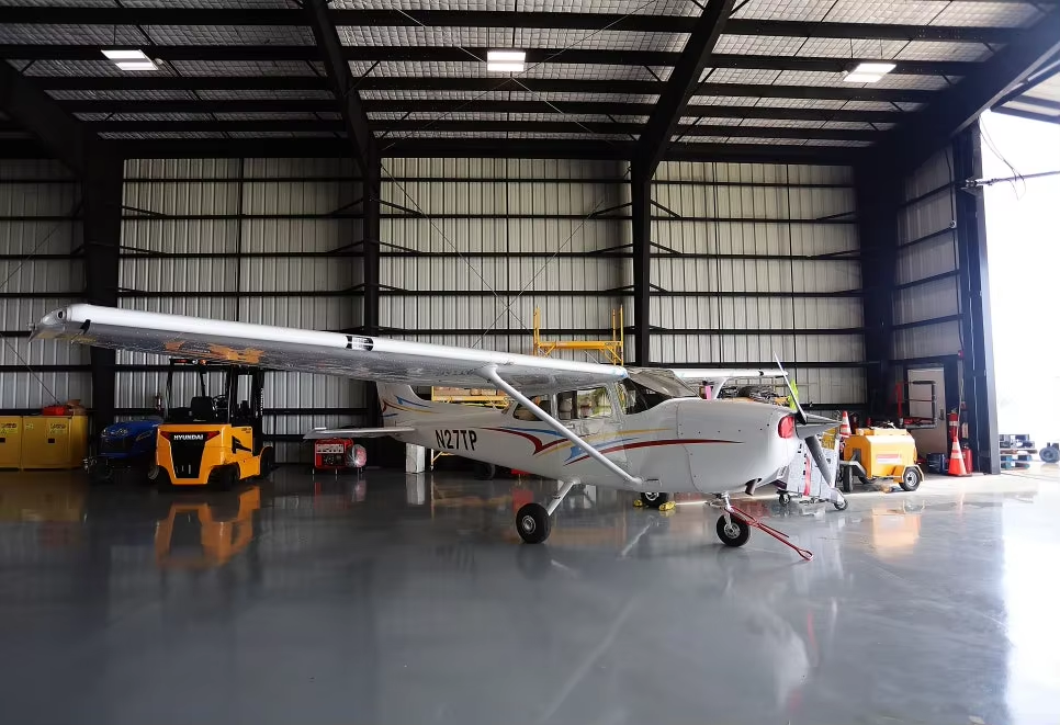 Modern Prefabricated Lightweight Steel Frame Airplane Steel Hangar Storage Room Building