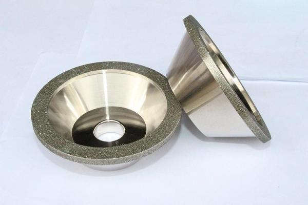 Nickle Bond Industrial Mini Diamond Grinding Wheel 120 / 140 Grit Long Service Life