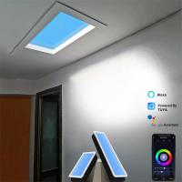 3.6A Panel de luz LED 2100-7000K Temperatura del color 6-10 metros cuadrados Área irradiada