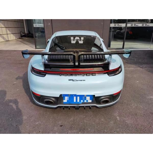High Quality Carbon Fiber Spoiler Carbon Fiber Spoiler for Porsche 911 992 992 for TechArt Style Spoiler