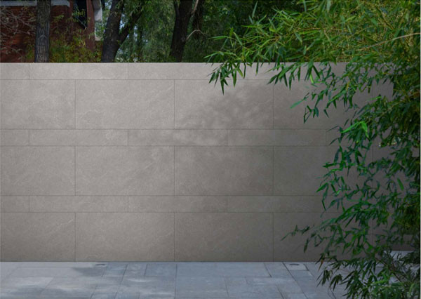 Carreaux en pierre de finition ancienne gris mat 600x1200mm