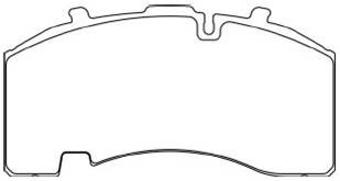 WVA 29171/ 29271 Disc Brake Pads for Mercedes  Benz